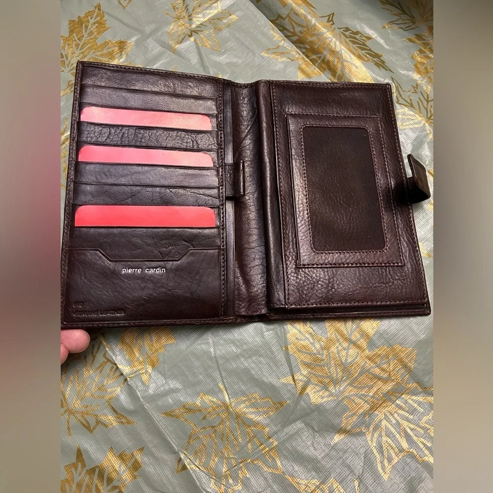 Pierre Cardin Dark Brown Leather Wallet